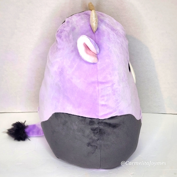 ALEXIE 🐄 HTF Purple & Black Cow Original Squishmallow ☆》NWT《☆ - Picture 4 of 8